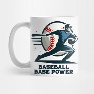 baseball base power Mug